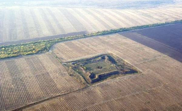 Залишки Слобідської фортеці Української лінії побл. с. Павлівка Друга. 1731